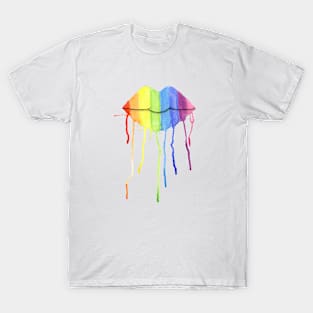 Rainbow Lips T-Shirt